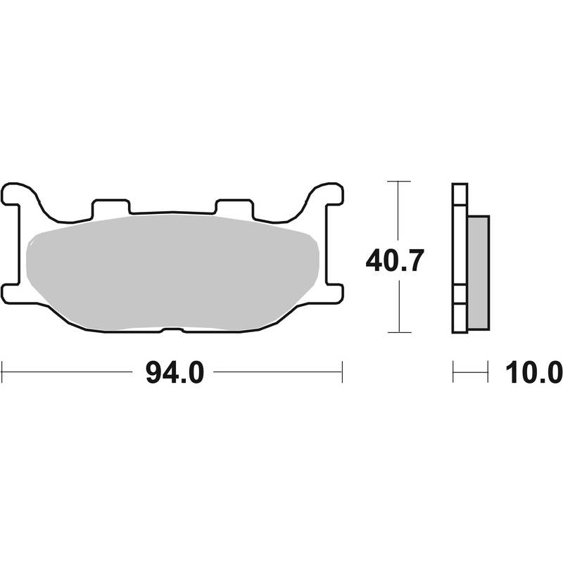 Bremsbeläge BREMBO