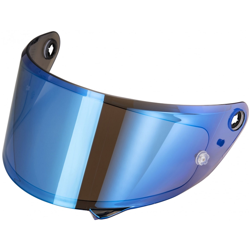 Blaues Iridium-Plexiglas HJC HJ-35