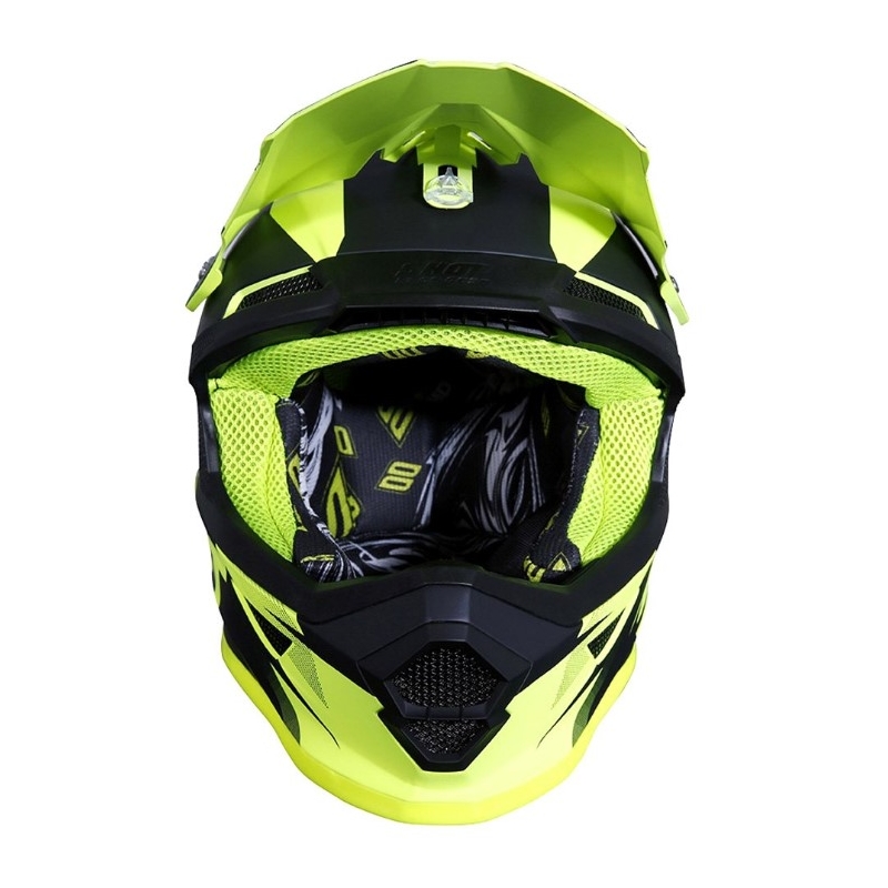 Kinder Motocross Helm Shot Ultimate schwarz-fluo gelb Ausverkauf