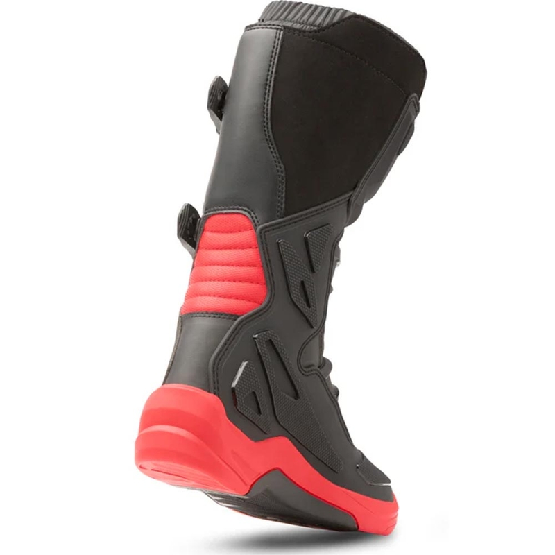 Eleveit X-Peak Kinder-Motocross-Stiefel Schwarz-Rot