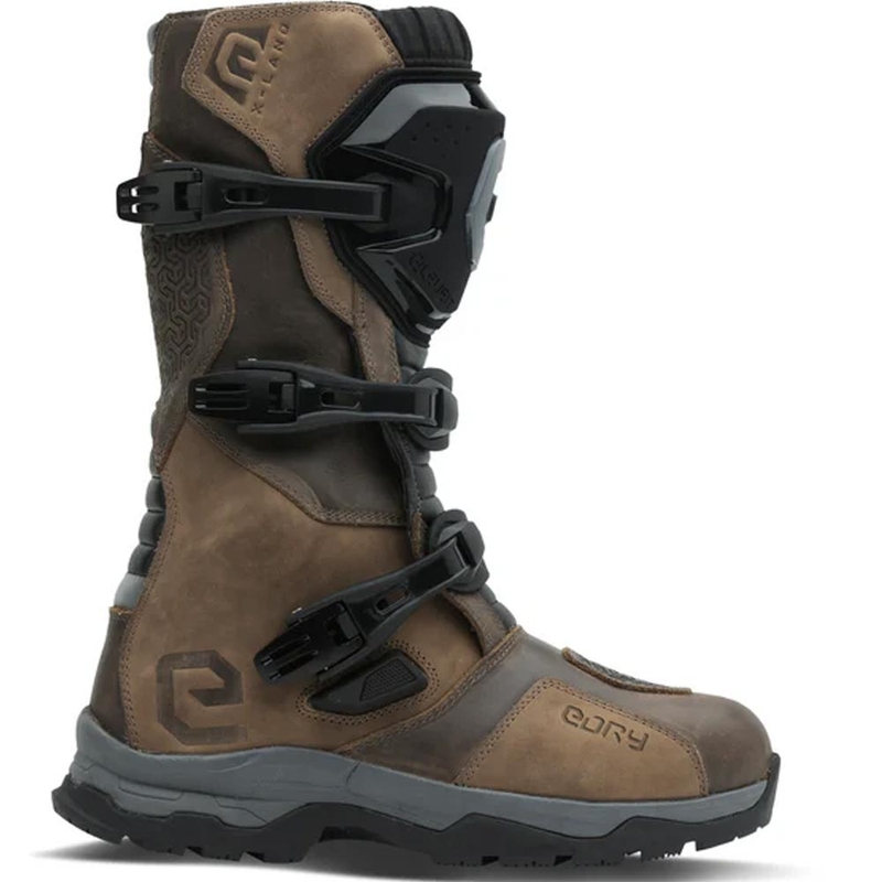 Eleveit X Land ADV E-Dry Motorradstiefel Braun