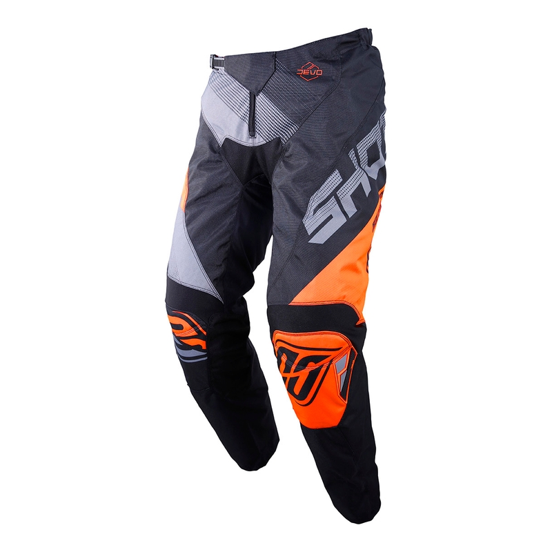 Kinder Motocross Hose Shot DEVO Ultimate schwarz-fluo orange Ausverkauf