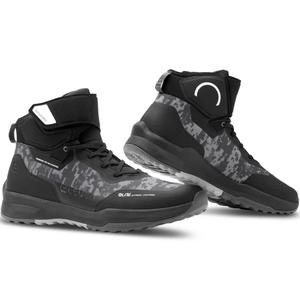 Eleveit STRATOS E-Dry Motorradstiefel schwarz-camo