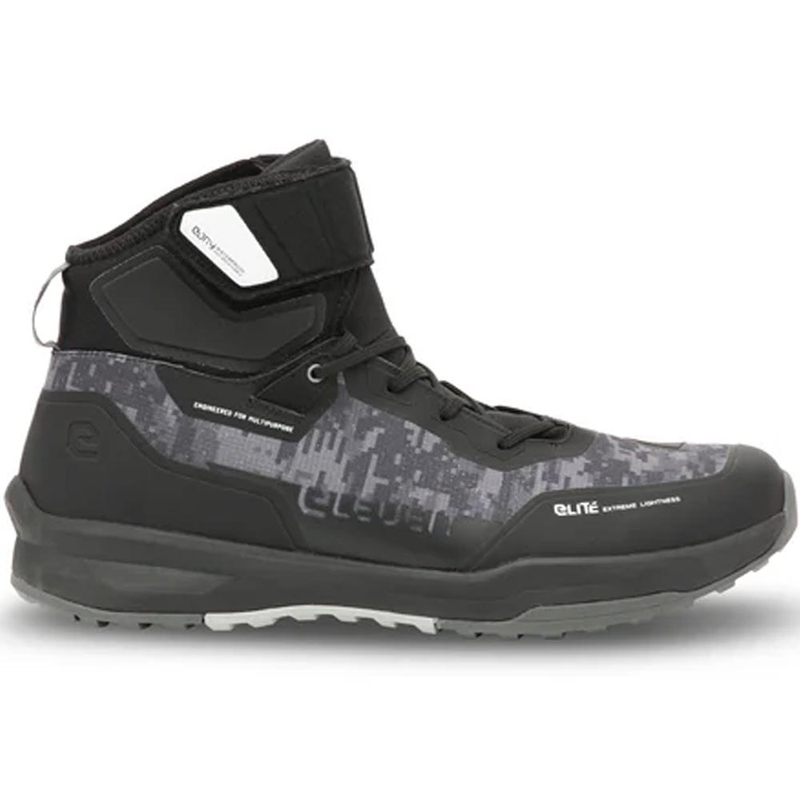 Eleveit STRATOS E-Dry Motorradstiefel schwarz-camo