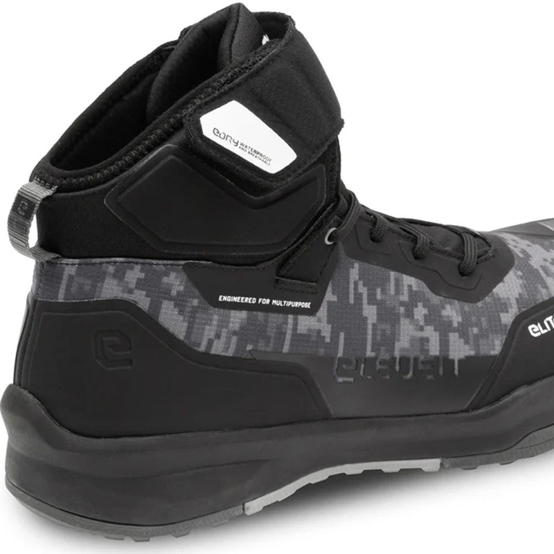 Eleveit STRATOS E-Dry Motorradstiefel schwarz-camo