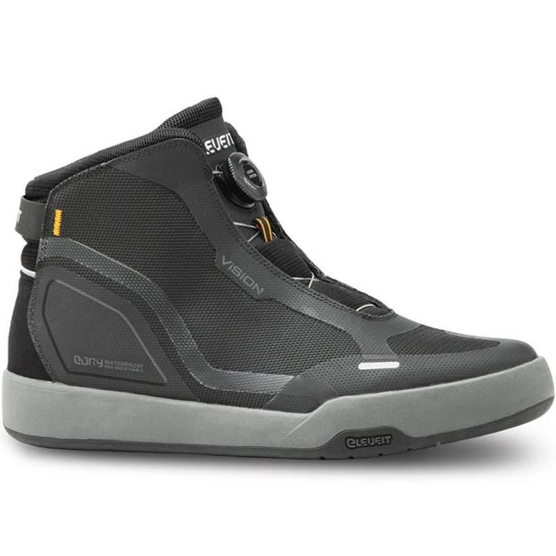 Eleveit Vision E-Dry Motorradstiefel Schwarz