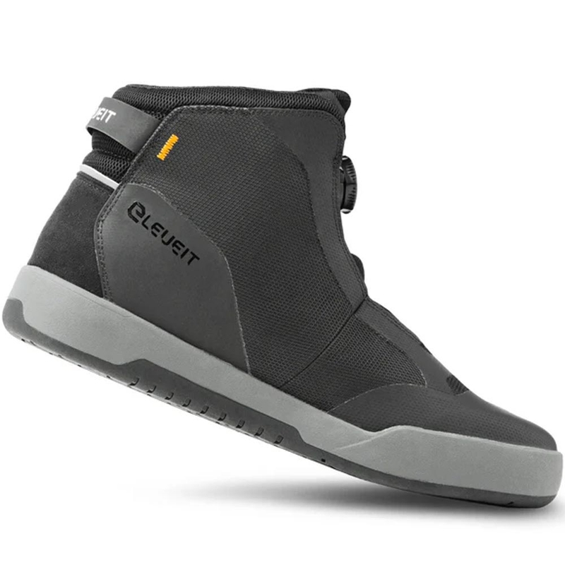 Eleveit Vision E-Dry Motorradstiefel Schwarz