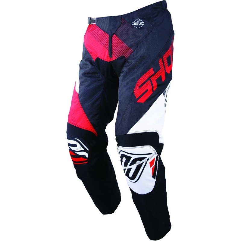 Kinder Motocross Hose Shot DEVO Ultimate schwarz-rot