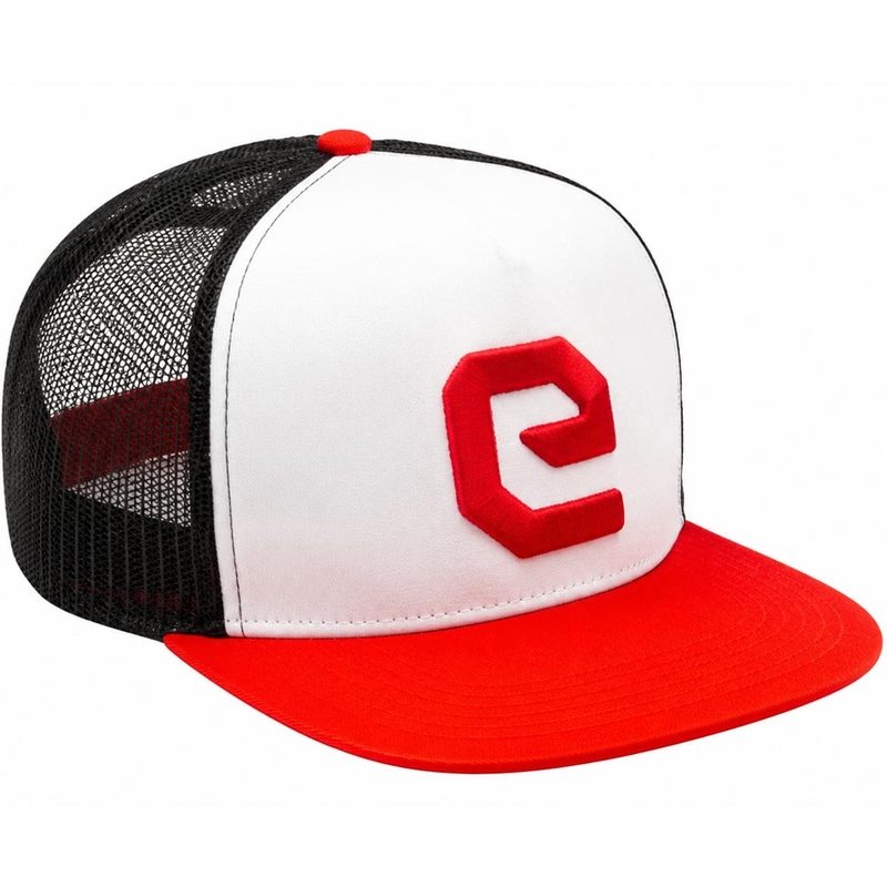 Eleveit Cap Logo weiß-rot