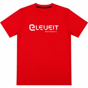 T-Shirt mit Eleveit-Logo, rot