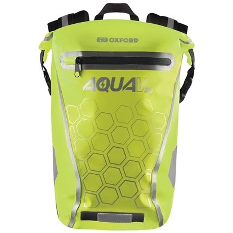 Wasserdichter Rucksack Oxford AQUA V20 fluo gelb 20 l
