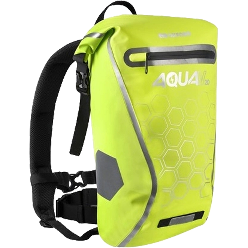 Wasserdichter Rucksack Oxford AQUA V20 fluo gelb 20 l