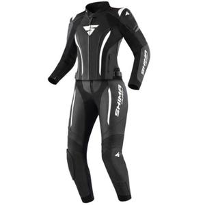 Damen Motorradanzug Shima Miura 2.0 schwarz-weiß