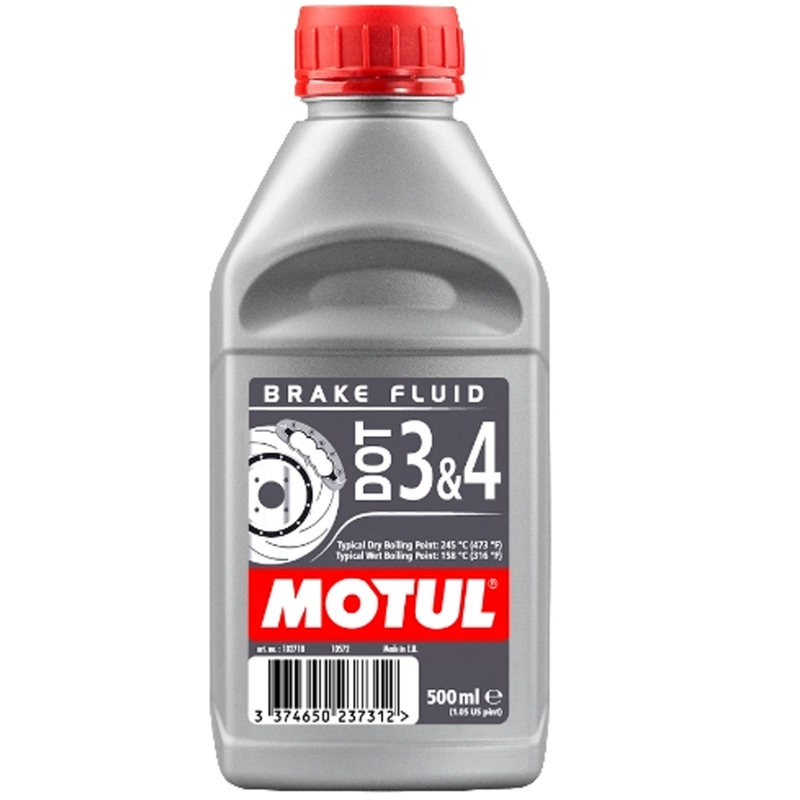 Bremsflüssigkeit Motul Dot 3 und 4 0,5 l