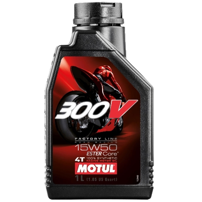 Motul 300V 4T FL Straßenrennen 15W50 1L