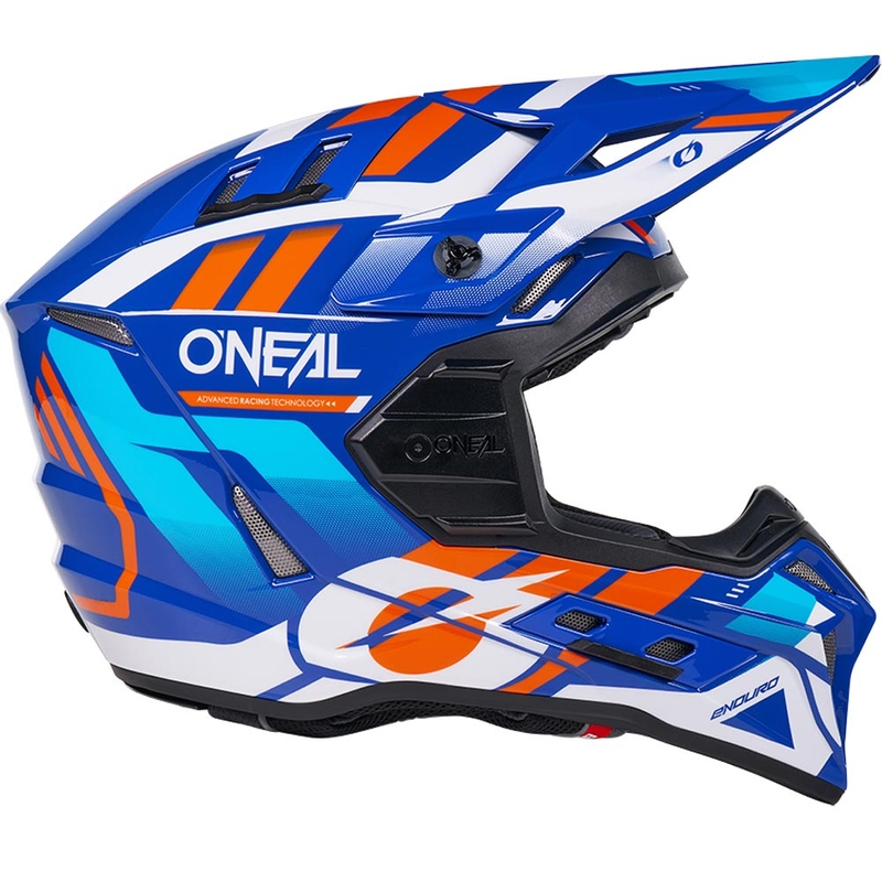 Motocross-Helm O´Neal EX-SRS Dust blau-orange