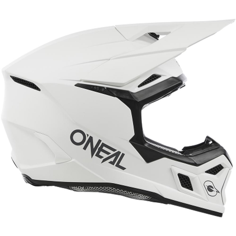 Motocross-Helm O´Neal 3SRS Solid mattweiß
