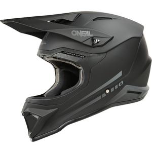 Motocross-Helm O'Neal 1SRS Solid matt schwarz