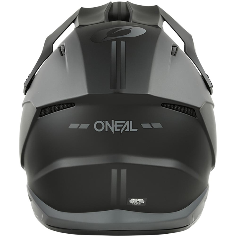 Motocross-Helm O'Neal 1SRS Solid matt schwarz