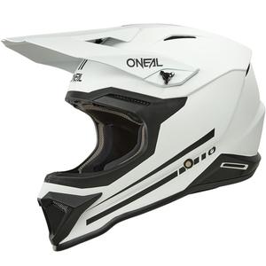 Motocross-Helm O'Neal 1SRS Solid mattweiß