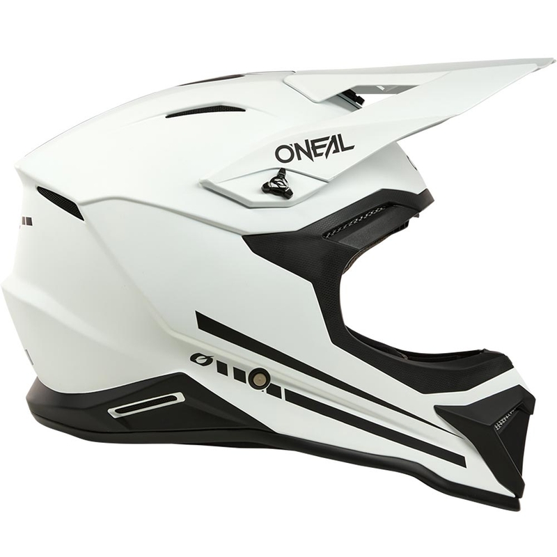 Motocross-Helm O'Neal 1SRS Solid mattweiß