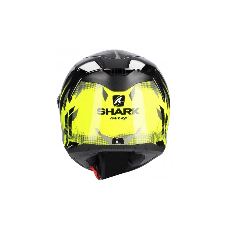 Integralhelm SHARK D-SKWAL Kanhji schwarz-grau-gelb