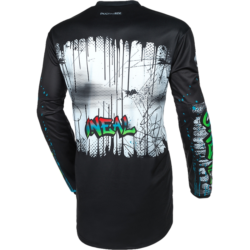 O'Neal Element Rancid Motocross-Trikot schwarz-weiß
