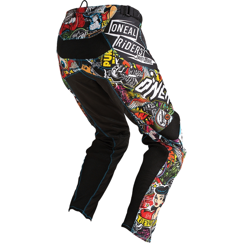 O'Neal Mayhem Crank Motocross-Hose, schwarz-mehrfarbig