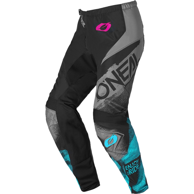 Damen-Motocrosshose O´Neal Element Roller schwarz-blau