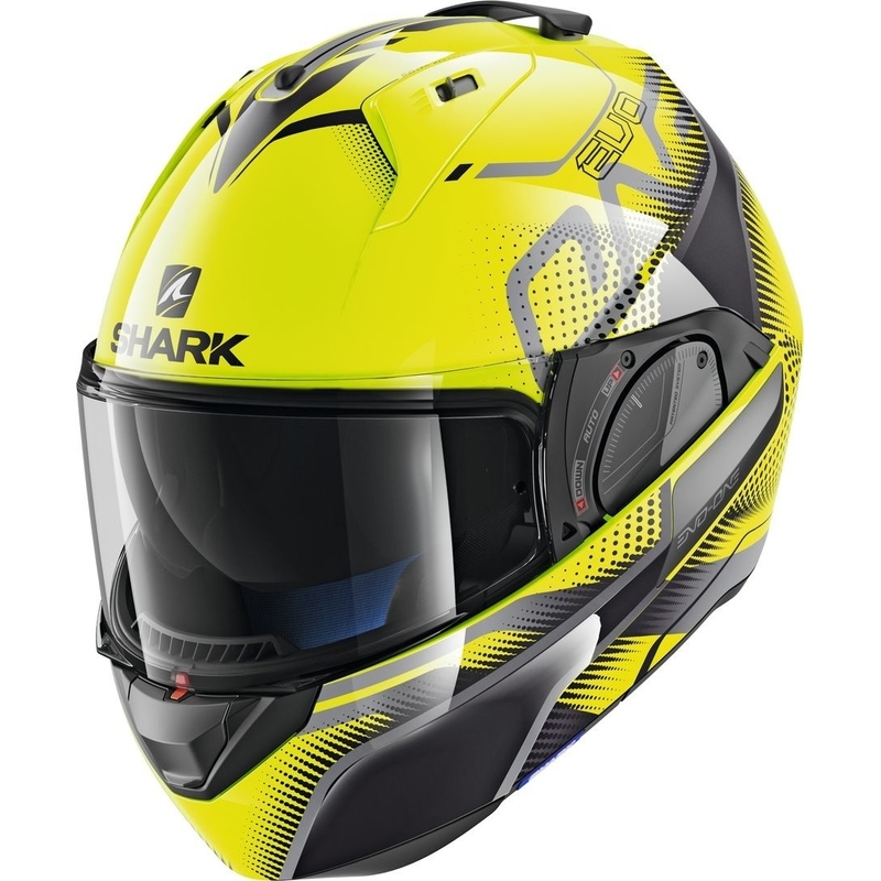Klapphelm SHARK EVO-ONE 2 Keenser gelb-schwarz Ausverkauf