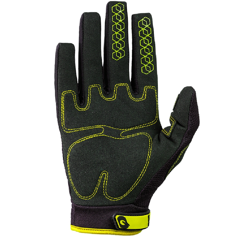 O'Neal Sniper Elite Motocross-Handschuhe, schwarz-fluoreszierend gelb