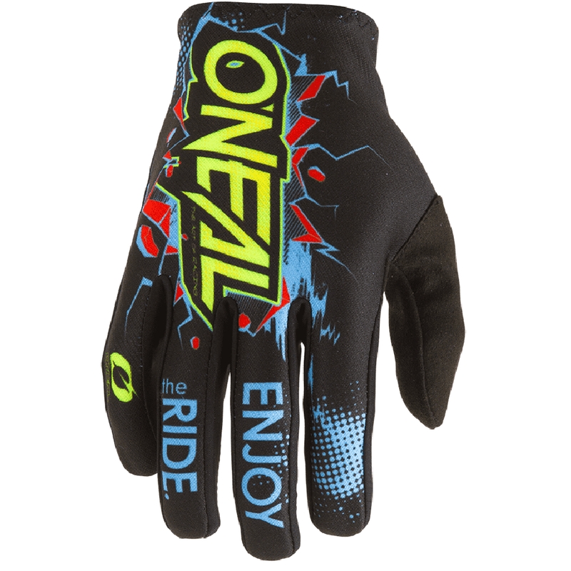 O'Neal Matrix Villain Kinder-Motocross-Handschuhe Schwarz