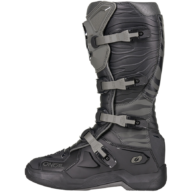 O'Neal 3SRS Zebra Motocross-Stiefel schwarz-grau