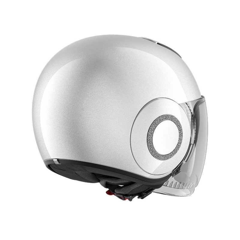 Offener Helm SHARK NANO CRYSTAL by Swarovski Silber Ausverkauf