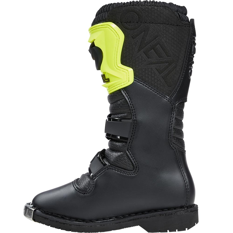 O'Neal Rider PRO Kinder-Motocrossstiefel Schwarz-Fluoreszierendes Gelb