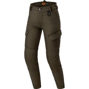 Shima Recon Damen-Motorradjeans grün