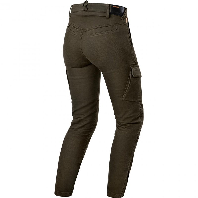 Shima Recon Damen-Motorradjeans grün