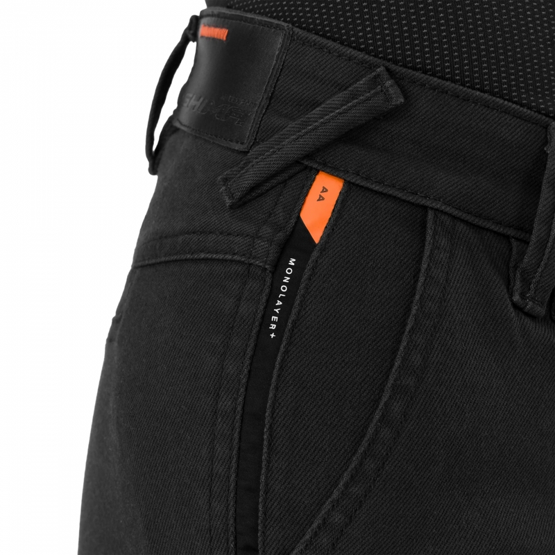 Damen-Motorradhose Shima Recon schwarz