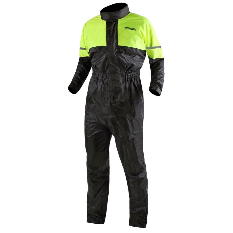 Regenanzug RSA schwarz-fluo gelb - II. Qualität