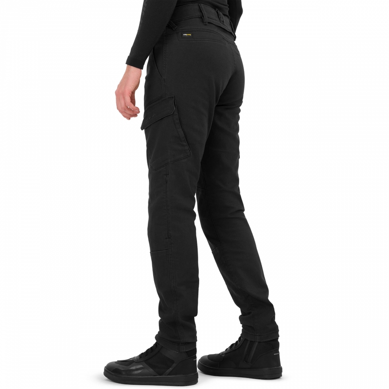 Shima Recon verlängerte Motorradhose schwarz