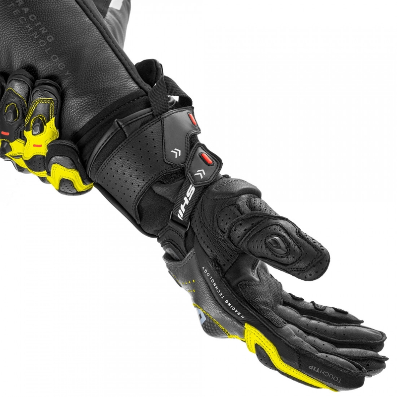 Shima RS-3 Motorradhandschuhe, fluoreszierend gelb