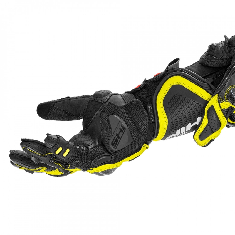 Shima RS-3 Motorradhandschuhe, fluoreszierend gelb