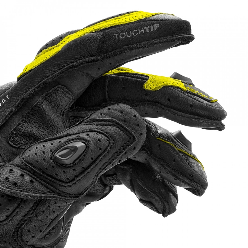Shima RS-3 Motorradhandschuhe, fluoreszierend gelb