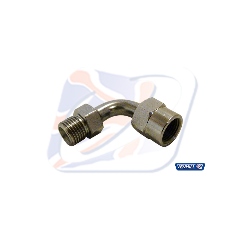 Swivel joint Venhill POWERHOSEPLUS 90 deg 1/8 TH BSP Chrom