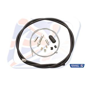 Kupplungsseil Universalsatz Venhill 1,35m schwarz