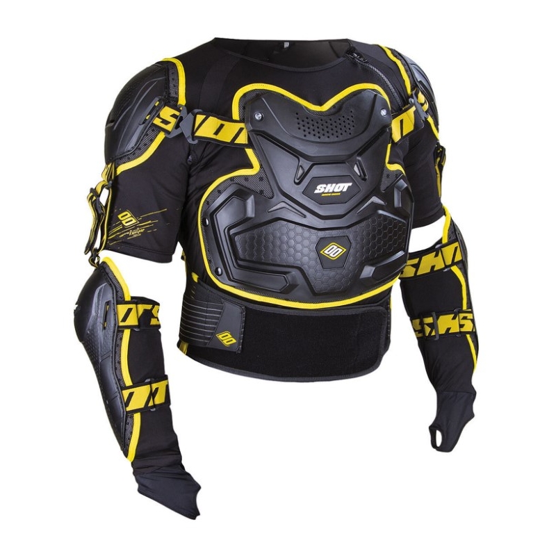 Shot Interceptor schwarz und gelb body protector Ausverkauf