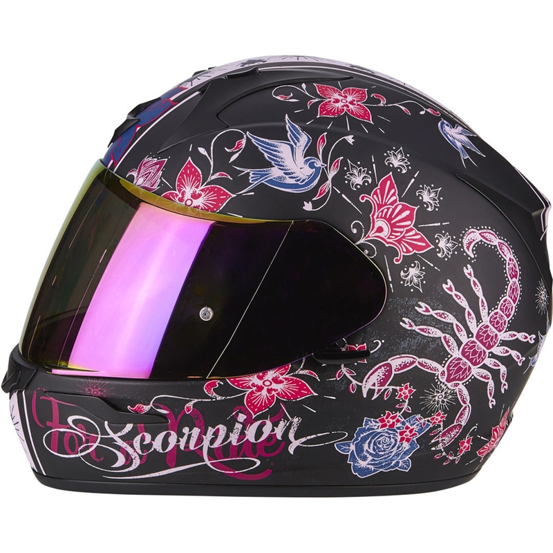 Integralhelm Scorpion EXO-390 Chica schwarz-rosa