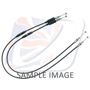 Throttle cables (pair) Venhill H02-4-045-BK featherlight schwarz