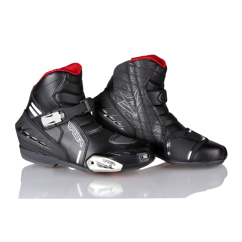 RSA Schnalle Schwarz Motorradstiefel Ausverkauf