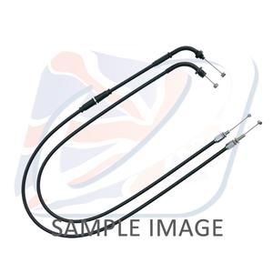 Throttle cables (pair) Venhill featherlight schwarz